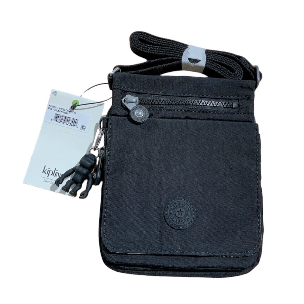 Kipling Eldorado Black Crossbody NWT - Picture 2 of 7